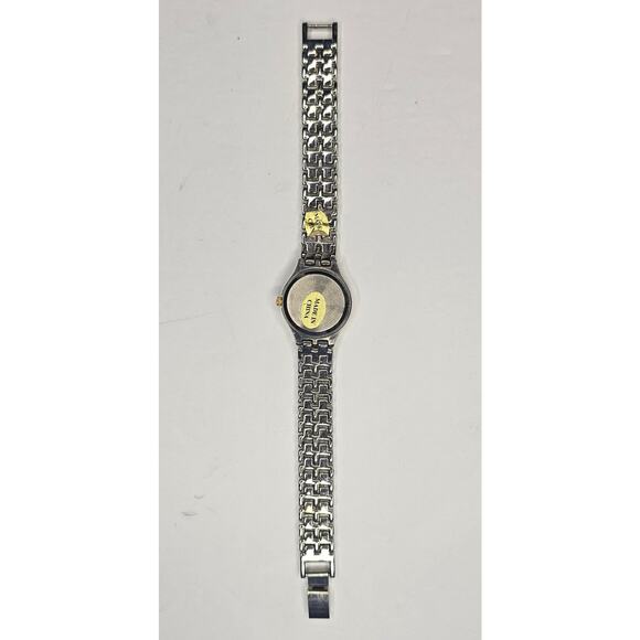 SAIBO Analog Quartz WristWATCH Timepiece Two Tone Gold Silver Band New - Picture 3 of 7